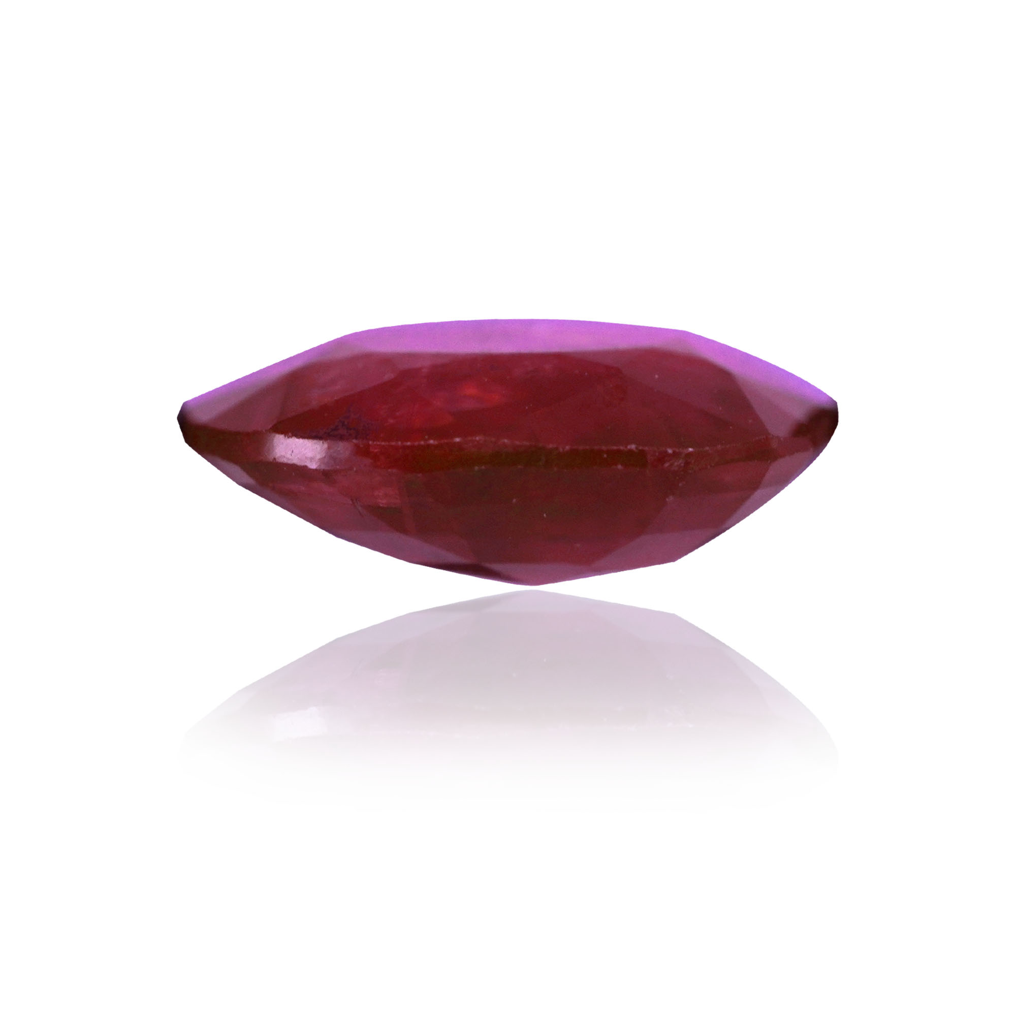 Natural Ruby (Manik) 1.63 Ct, Cushion, Burma – IGTL Certified – front view thumbnail